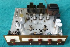 1960-63 Vintage Lafayette 250A Stereo Tube Integrated Amplifier