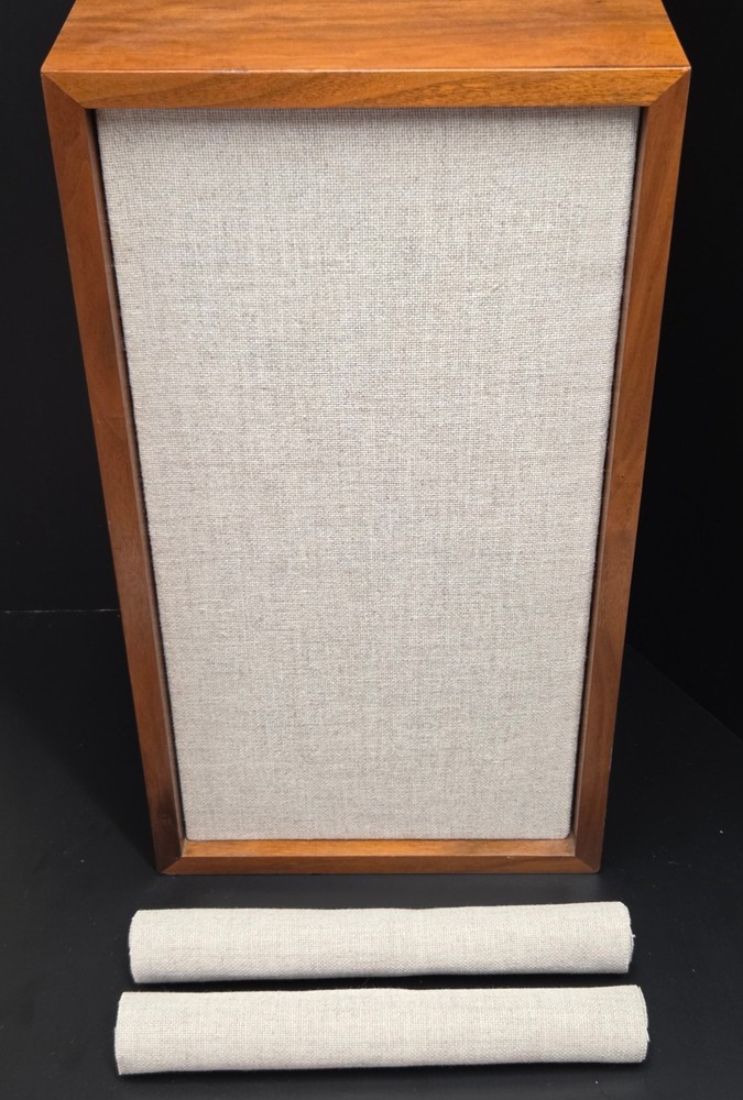 LIGHT TAN Pre-Cut Fabric for 2 KLH Model Six 6 Speaker Grills Cloth