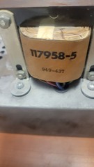 Tube Amp Wurlitzer Model 420A Volume Bass Treble Controls Guitar Amp DYI 35 Watt