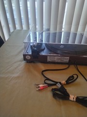 REALISTIC LAB-420 TURNTABLE WORKING VINTAGE DIRECT DRIVE FULL AUTO NEW COVER