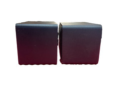 Bookshelf Speakers, Realistic Minimus 7 Black 40-2030C Radio Shack speaker set.