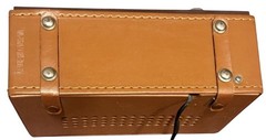VINTAGE 1970s MCM MAGNASONIC FM/AM SOLID STATE RADIO TURNS ON!