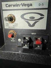 Cerwin Vega D-5 Speakers