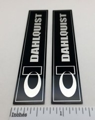 Dahlquist Speaker Badge Emblem with DQ Logo Pair Aluminum DQ-10