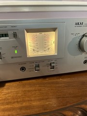 Vintage Akai CS-M01A Cassette Deck Belt Driven Dolby (Tape Counter 👍) TESTED