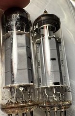 Hammond 6BQ5 EL84 Matched Pair (2) Heerlan Holland Audio Tubes