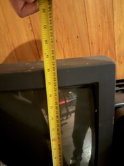 Sharp 19 inch Color TV 19N-M100 Year 2000 TESTED Working
