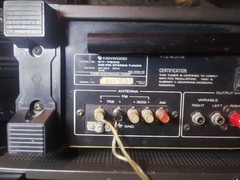 Tested & Working Kenwood KA-601 Amplifier 60w 8Ohms & Tuner KT-7500 CRAZY NICE!
