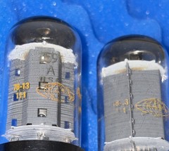 TWO Amperex 7591A Tubes / Amplitrex Tested / 90% Gm / Within 1% Gm Matched