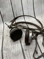 Vintage Brandes Inc Superior Headphones New York USA Untested Early Radio Era