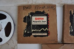 Lot of 3 Scotch 1/2” 3600ft Metal Reel-to-Reel Magnetic Tapes