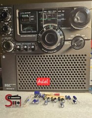 Sony ICF-5900W Repair & Update Kit 19 PCs Including Japanese Cap+ Service Manual