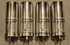 McIntosh MC275 AMP CE CAP Twist Lock Capacitor Power Supply Rebuild KIT