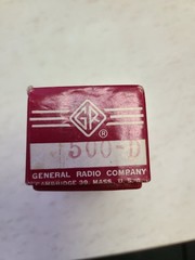 Vintage General Radio Company 500-D Precision Resistor: 100 Ohm +/- 0.05%