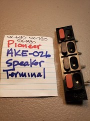 📈 PIONEER AKE-026 SPEAKER TERMINAL SX-680 SX-780 SX-880 STEREO RECEIVERS