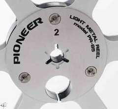 2X 7” Pioneer Silver PR-85 Aluminum Reel to Reel RT-707 909 Empty Take Up Reel
