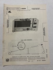Vintage Sams Photofact Schematic 7-1974 MORSE / ELECTROPHONIC CHASSIS 26Q / 76Q