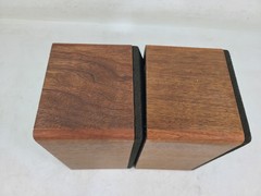 Realistic Minimus 7W Speakers 40-2039C Walnut Veneer Set (TESTED)