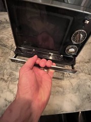Vtg Admiral 7P280 Solid State B&W Television TV 7” Screen Powers On As Is