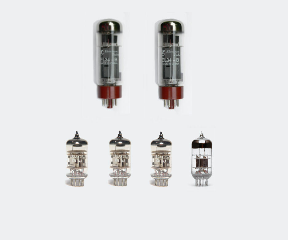 EL34 & 12AX7/ECC83 12AU7/ECC82 Valve kit for Vox AC50 Guitar Amplifier Tube Amp
