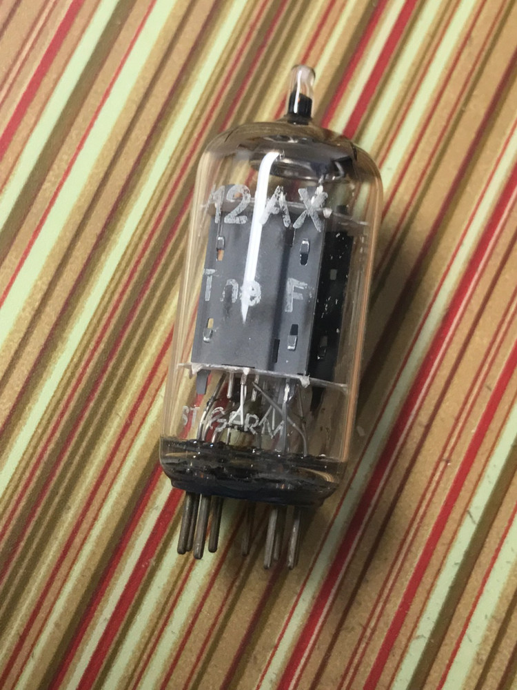 1 Strong Test Telefunken Smooth Plate 12AX7 tube