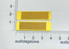Infinity Reference Speaker Badge Logo Custom Made Engraved Solid Brass Pair