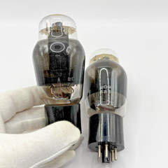 Haltron Brimar 6L6G CV1286 CV1947 EL35 KT66 NR77 smoked glass, matched pair