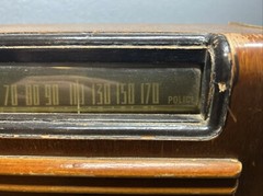 Vintage 1942 GE Universal Receiver LCP 508, USA MADE, Tested, RARE, WW2 Radio