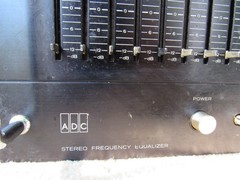 ADC Sound Shaper Two 2 Vintage Stereo Equalizer 12 Band X2 EQ Parts Repair AS-IS