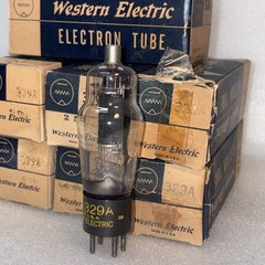 1- Western Electric 329A Vacuum Tube New In Box 7 Available