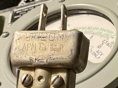 Antique audiophlie military vacuum tube multimeter made in usa #0033