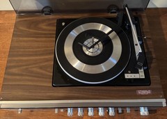 Panasonic SE-2600 Stereo Receiver And Built In Turntable VERY RARE- See Details