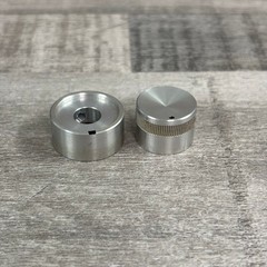 AKAI ® 1710W Open Reel Tape Deck PART – OEM – Volume Control knob w/ Screws