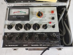 Vintage Sencore CR70 Beam Builder Universal CRT Analyzer & Restorer For Parts