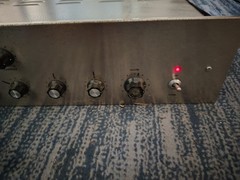 Vintage Rauland Borg Model PR1606-A Precedence Series Amplifier. Powers On