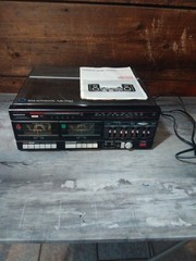 Magnavox MX 1800BK Black Integrated Compact Stereo System Record Player