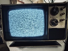 Television B&W Bicentennial “Spirit Of 76 “ AC 9 In Plug In Tested Working