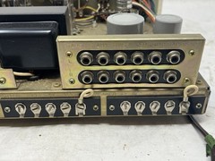 Monarch SA-40A Vintage Tube Stereo Integrated Amplifier Japan Powers On