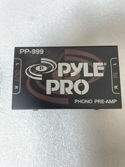 PYLE PRO Phono Pre-Amp Model PP-999 With Power Adapter, In Working Order