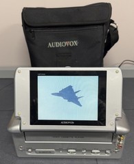 Audiovox VBP2000 Portable VHS Video Tape Player + Bag AC & Car Adapters 5″ LCD