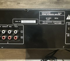 Kenwood KA-54 Stereo Integrated Amplifier and KT-54 Stereo Synthesizer Tuner