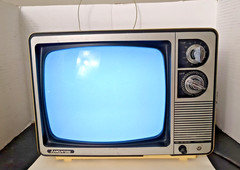 Rare MGA Mitsubishi BS 1211 Vintage TV Television Receiver Works “white” READ