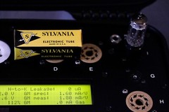 TRUE 7025 SYLVANIA NOS PLATINUM LOW-NOISE TUBE with AMPLITREX BEST TEST RESULTS