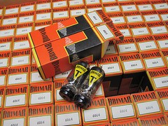 NOS MATCHED PAIR 6064 (CV4014 EF91 6AM6) Vacuum Tubes – BRIMAR – ENGLAND – 1960s