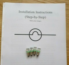 McIntosh MA5100 PreAmplifier LED Lamp bulb Upgrade Kit LED – 5 x bulbs
