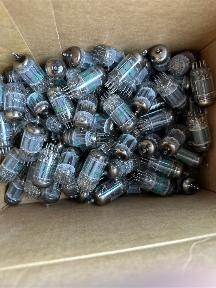Lot Of (10) GE / Sylvania 5814A Tubes