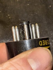 6 Raytheon Sextet 6G-B6/6GB6/6P7S Sub 6L6GC W Adapter Electron Beam Power Tubes