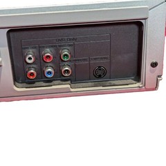 Sony DVD VHS Combo Slv-D370P Hi Fi Stereo 120V 25w With 12 Movies