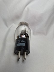 National Union TYPE 80 Rectifier Electronic Tube Vintage * NOT TESTED DBL Black