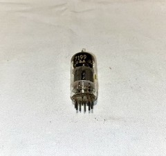 Sleeve of 5 Vintage Sylvania Matched 7199 Tubes, All Brand New – Test NOS